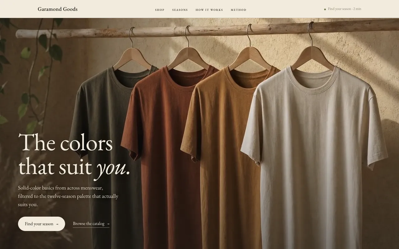 Preview of Garamond Goods